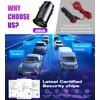 KENANEK 55.12inch Acrylic LED Lights for Car–6 Dreamcolor Interior Car
