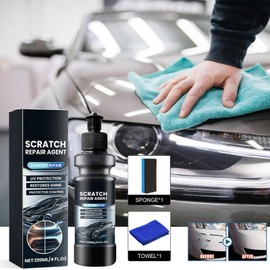 Car Scratch Eraser, Scratch Repair for Vehicles 120ml, Paint Restorer Automotive Care Agent for Polishing Restoration Marine RV Daily Truck Road Trip Outdoor Garage