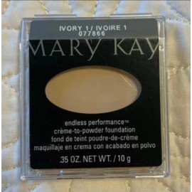 Mary Kay Endless Performance Creme to Powder Foundation Ivory 1 Discontinued