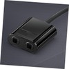 SHINEOFI Convenient Audio Splitter Out Optical Fiber Connector for Home