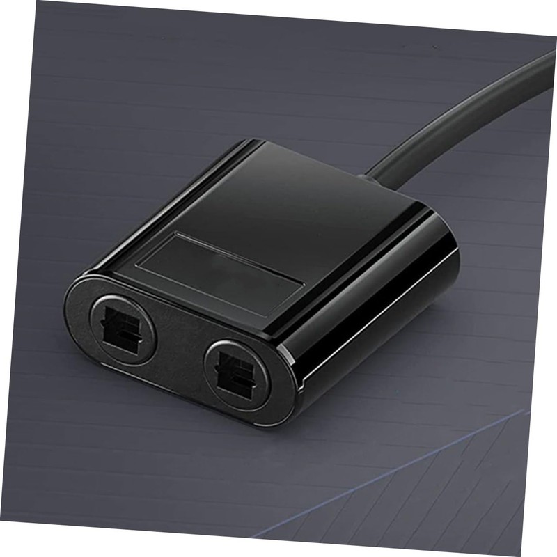 SHINEOFI Convenient Audio Splitter Out Optical Fiber Connector for Home