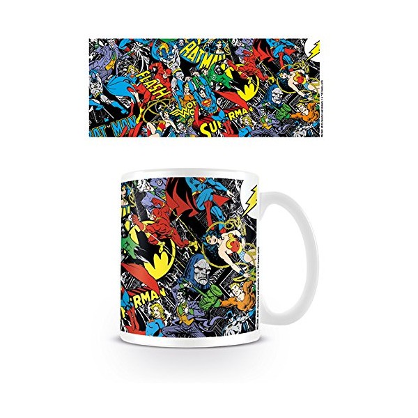 DC Comics MG23661 Originals Montage Ceramic Mug, Multicoloured , 7.9 x 11.00 x 9.3 cm