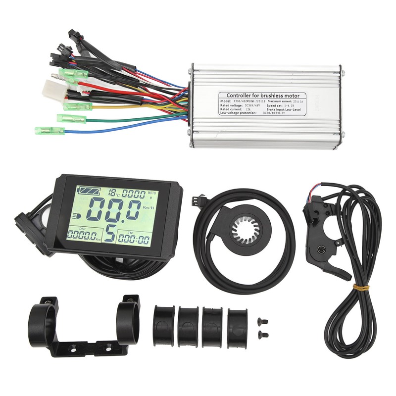25A Square Wave Motor Controller LCD10H Display V12L Power Assisted