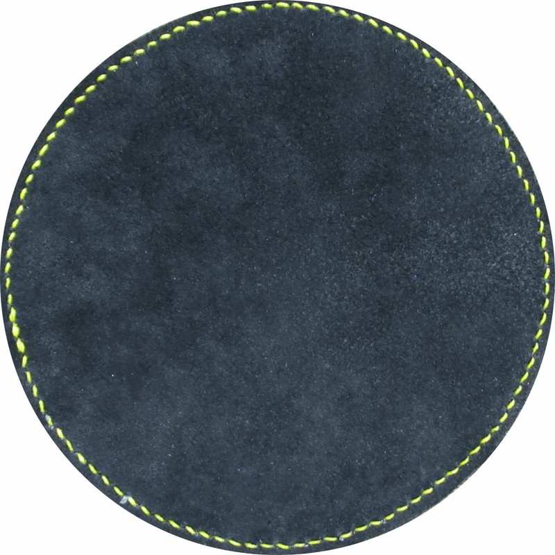 Bowling Towel Leather Cloth Replaceable Shammy Oil Removal (Yellow/Black)