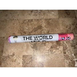 Jazee Travel  Tranparent Scratch Off Map of The World - 36" x17"