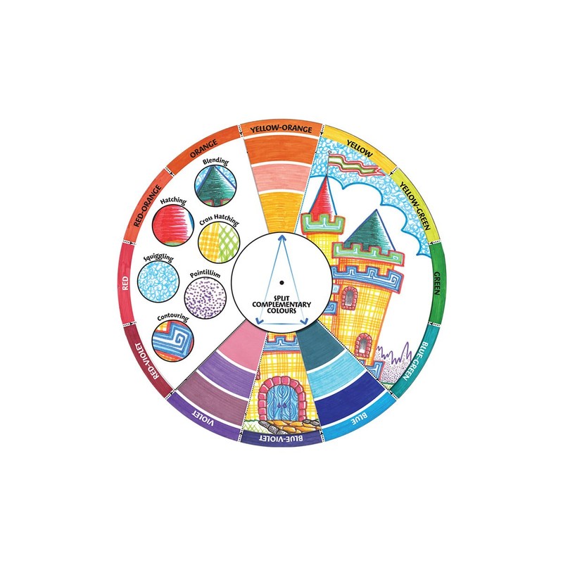 Faber-Castell Vibrant Connector Pen Colour Markers, Assorted – Pack of