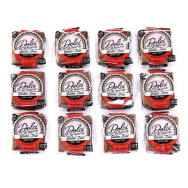 Dolci di Maria | Chocolate Brownies | Gluten & Dairy Free Snack | 1 Pack of 12 Brownies, 3.0 ounce each