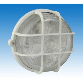 Unitec 40787 Round Light, with Plastic Basket