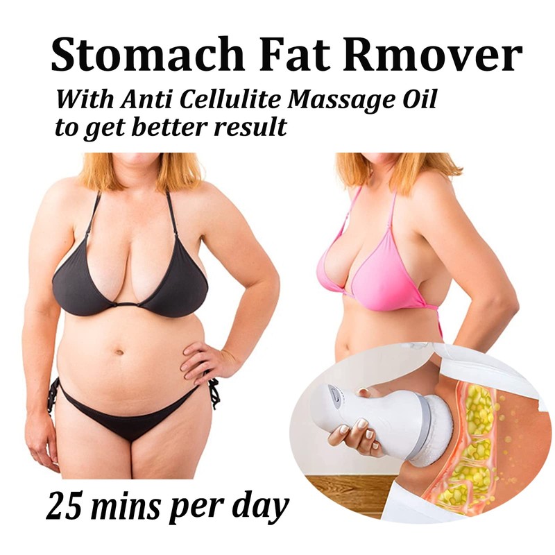BUSHIPIN Body Sculpting Machine - Cellulite Massager with 3Pads, Cellulite