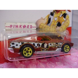 Hot Wheels PIXAR Toy Story 4  #1/6 WOODY BLVD. BRUISER 2019 Hot Wheels DisneyWalmart