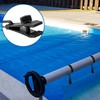 codree 24 Pcs Pool Solar Cover Reel Attachment Kit, Inground