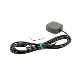 Alda PQ Antenne zur Glasbefestigung für GPS, GLONASS mit SMA/M Stecker und 2,5m Kabel 2,0 dBi Gewinn