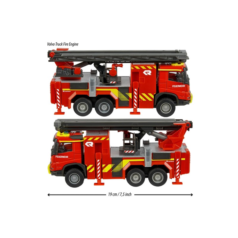 Majorette Volvo FMX Truck Fire Engine