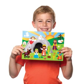 Baker Ross Holy Week Sticker Scenes - Pack of 5, Stickers for Kids (AT581)