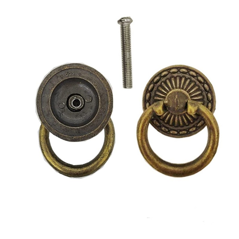 MIZORLIE Antique Bronze Knob Handle Retro Dresser Pull Cabinet Drawer