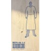 SAFETY ZONE PROGUARD ISOLATION GOWN WITH THUMB LOOP SIZE 45"