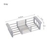 Expandable Stainless Steel Drain Basket, Dish Drying Rack Kitchen Sink