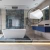 Nricrlus Sink Water Barrier, Sink Gap Guard, Shower Barrier, Bathroom