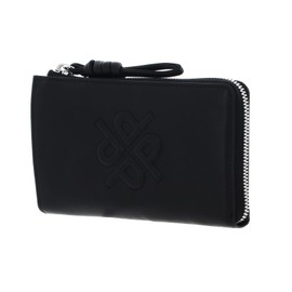 Picard Donna Women's Purse Genuine Leather Large with Zip Purse Everyday Going Out, black, Unit size