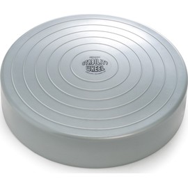 Gymnic Stability Wheel, Inflatable Exercise Trainer Disc, Grey