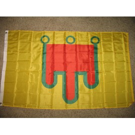 Auvergne Province France French 3x5 Flag Banner