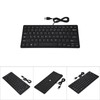 78 Keys Ultra Thin Mini USB Wired Keyboard for Desktop