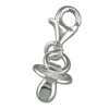 Designer Inspirations Boutique Baby's Dummy/Pacifier Sterling Silver Clip On Charm
