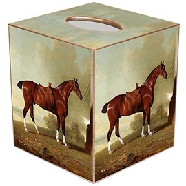 Marye-Kelley TB8603-Chestnut Hunter Tissue Box Cover