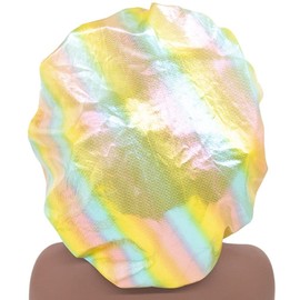 HAR LONDON FASHION 21 Styles Large Satin Sleeping Cap Satin Bonnet Curly Hair Night Sleep Wrap Caps For Women (Gold)