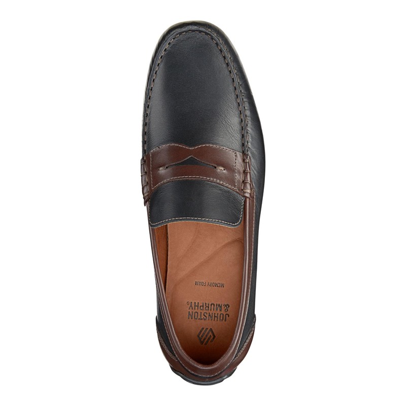 Johnston & Murphy Men's Beck Penny Loafer Slip On Dress