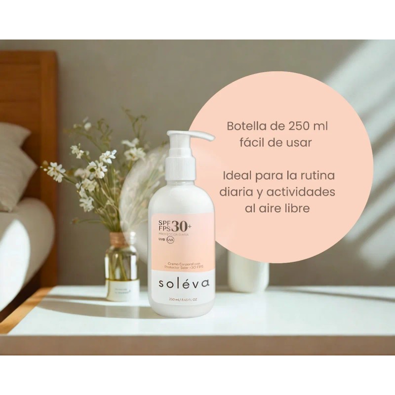 Crema Solar Soleva Fps Uvb Invisible 250