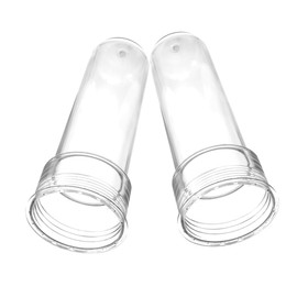 Vaguelly 2pcs Ice Column Storage Tube Reusable Cooling Rods for Drinks Juices for Home Gatherings Bbqs Plastic Design