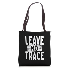 Leave No Trace Bushcraft Outdoor Camping Nature Climbing Tote Bag