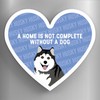 Global Designs Husky Home Without A Dog Katie Pearson Artworks