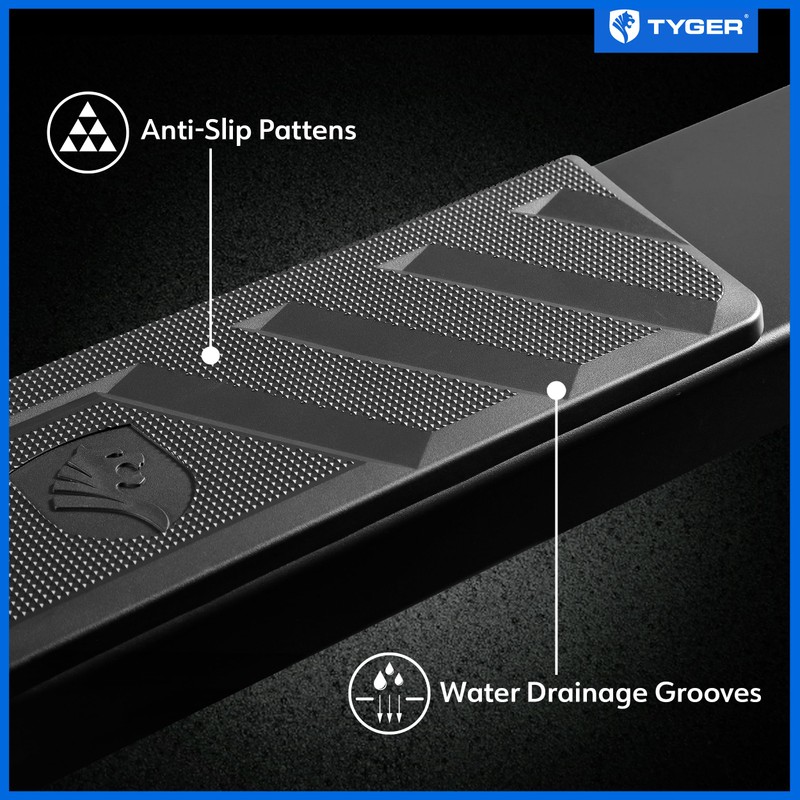 Tyger Auto 6" Riser Running Boards Compatible with 2015-2024 Chevy