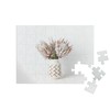 puzzleYOU: 48 Piece Flower Arrangement: Dried Pink King Proteas Jigsaw