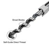uxcell Square Hole Drill Bit, 1/2 Inch High-Carbon Steel Hollow