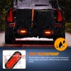 Nilight Hitch Cargo Carrier Light Kit 2PCS 6Inch Red Oval