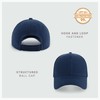 2-Pack Classic Structured Baseball Cap Adjustable Snapback Multipack Ball Caps