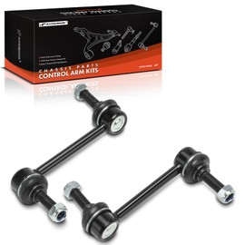 A-Premium 2 x Rear Sway Bar Links Stabilizer Bar Links, Compatible with Hummer H3 2006-2010, H3T 2009-2010