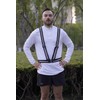 Dazonity High Visibility Safety Vest,Lightweight,Adjustable & Elastic Vest,Hi Vis Reflective