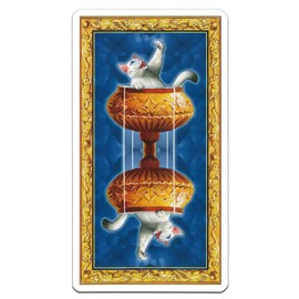 White Cats Tarot "Original Japanese Manual" Tarot Card