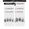 Iron Wand Mascara - Waterproof Tubing Mascara for Length &