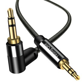 Yeung Qee 3.5mm Aux Cable 1m, 3.5mm Male to Male Stereo Audio Cable Audio Auxiliary Cord for Headphones, Car, Laptops,Android Smart Phones& More (1M/3FT)