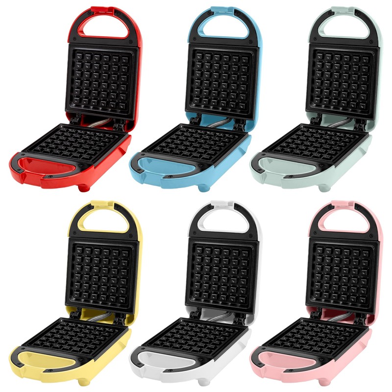 Tasty Mini Nonstick Waffle Maker, Perfect for Individual Waffles, Hash