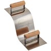 Kraft Tool CF512 Stainless Steel Curb and Gutter Tool-3-Inch Radius