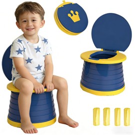 TOPTHEROAD MTZ-01 Asiento Entrenador Baño Niños – Portátil y Plegable