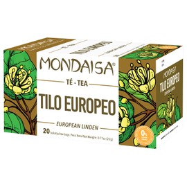 MONDAISA - Linden Flower Tea, 20 Tea Bags (Pack of 4), KOSHER Certified