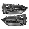 GXARTS 2PCS Black Left and Right Side Front Bumper Fog
