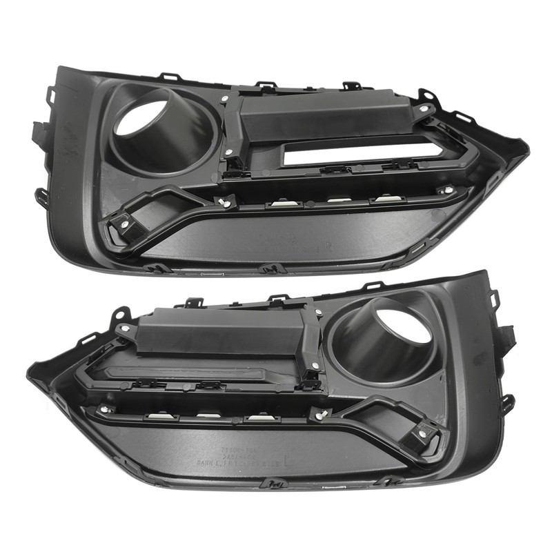 GXARTS 2PCS Black Left and Right Side Front Bumper Fog